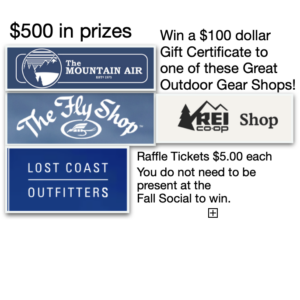 Fall Social Raffle Ticket